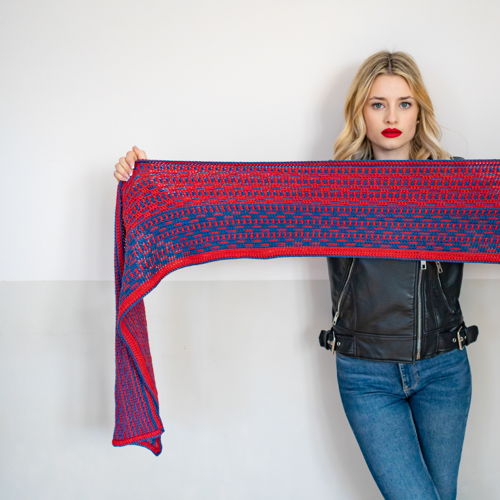 Velvet Vines Shawl