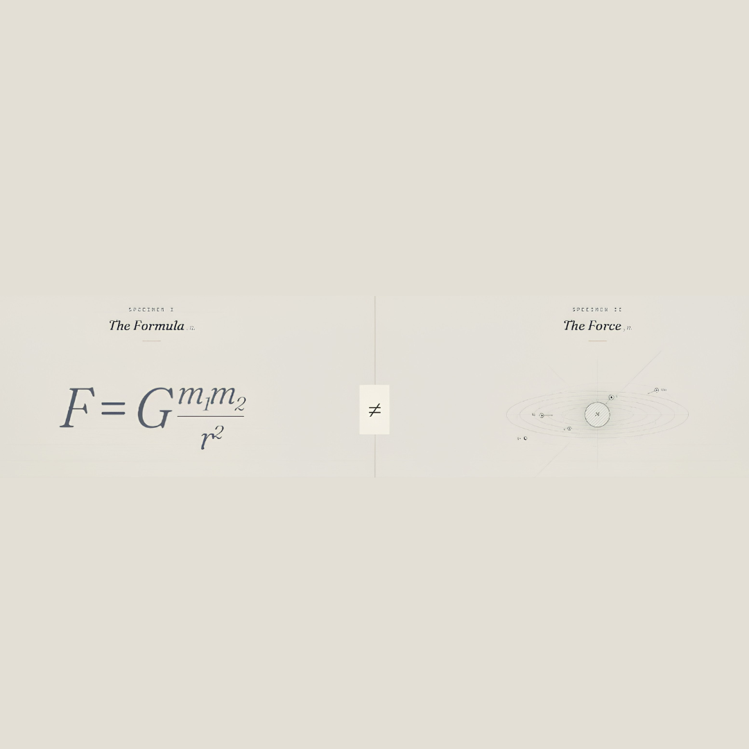 The Formula Is Not the Force | Darwinian Ventures