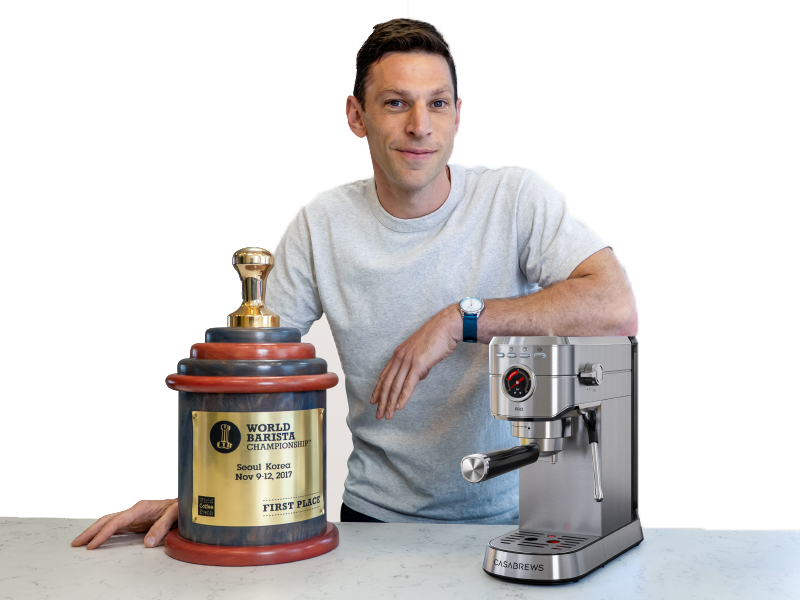 5418 PRO Espresso Machine | 5-Second Instant Heat, Café-Style at