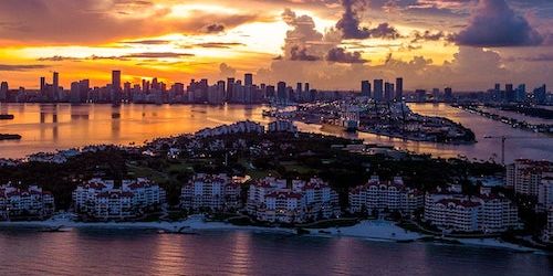 90-Minute Sunset Cruise Miami promotional image
