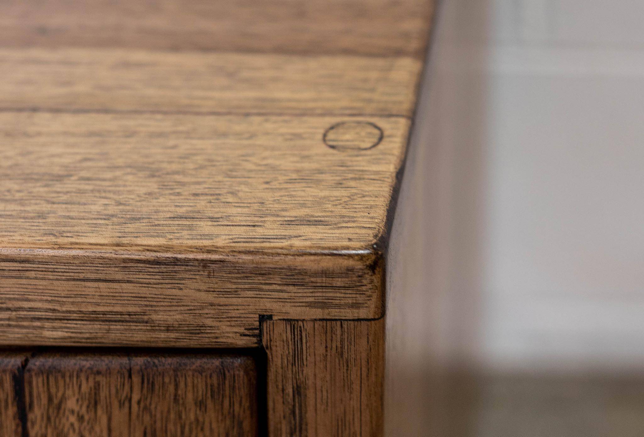 Hall Table Scatter Top w/ Hairpin Legs