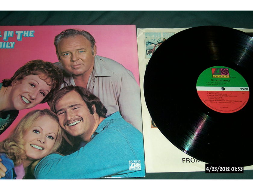 Soundtrack - All In The Family TV Series Atlantic Records Vinyl LP NM