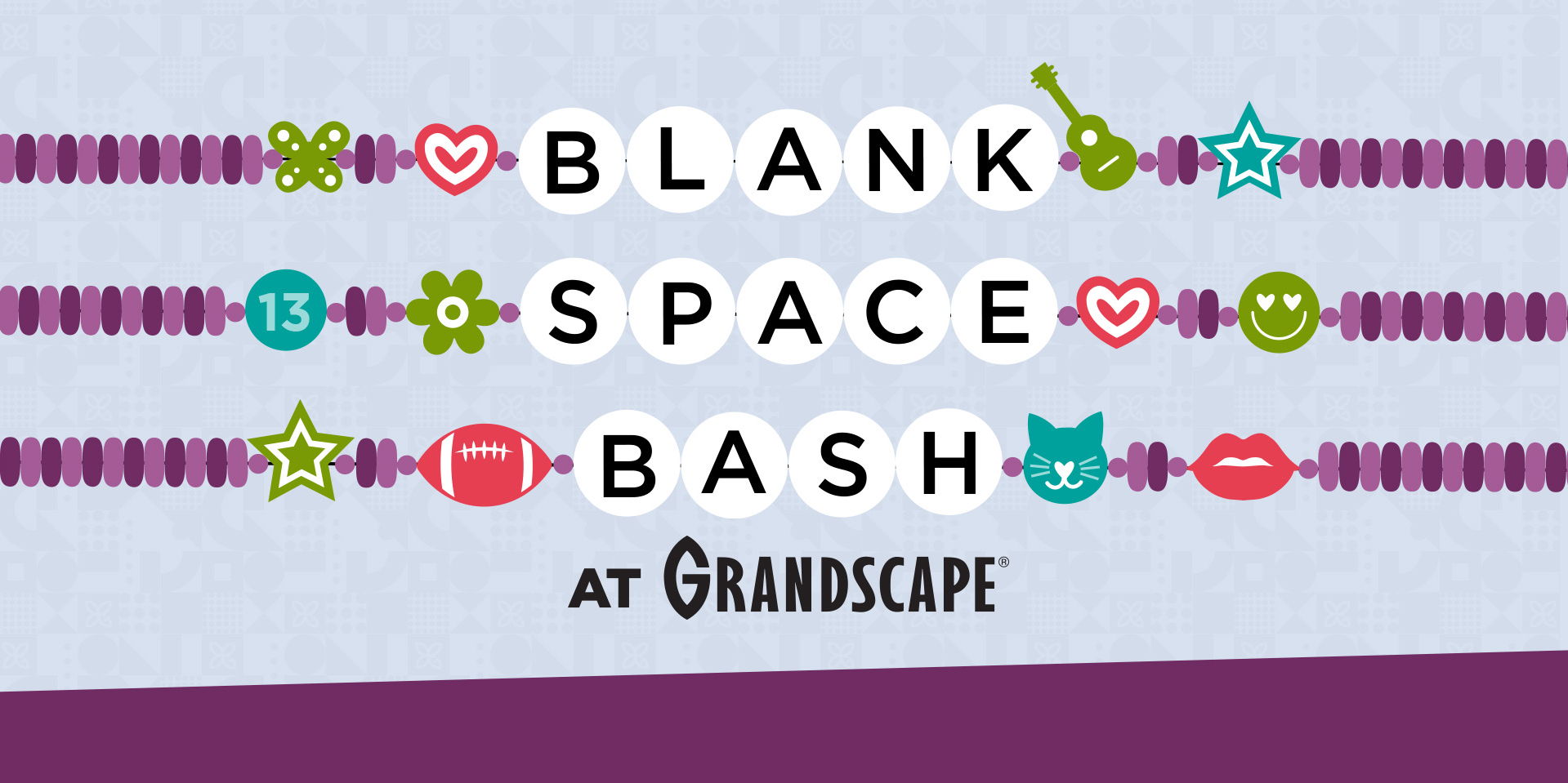 Blank Space Bash promotional image