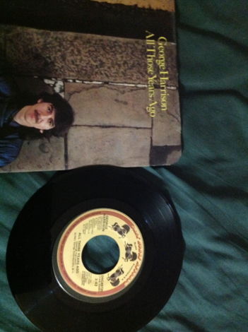 George Harrison - All Those Years Ago 45 With Sleeve NM