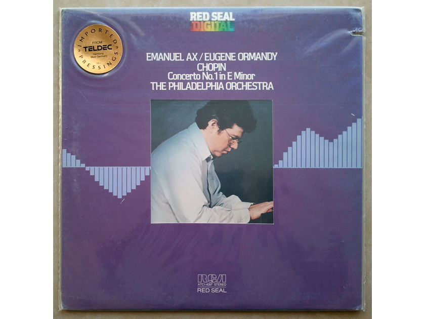 Sealed/RCA Digital/Emanuel Ax/Ormandy/Chopin - Piano Concerto No.1 / Audiophile German Pessings