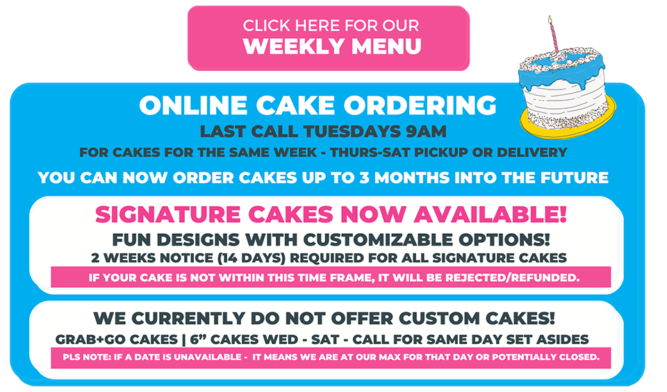 Menu of Call For Cake, Thudiyalur, Coimbatore
