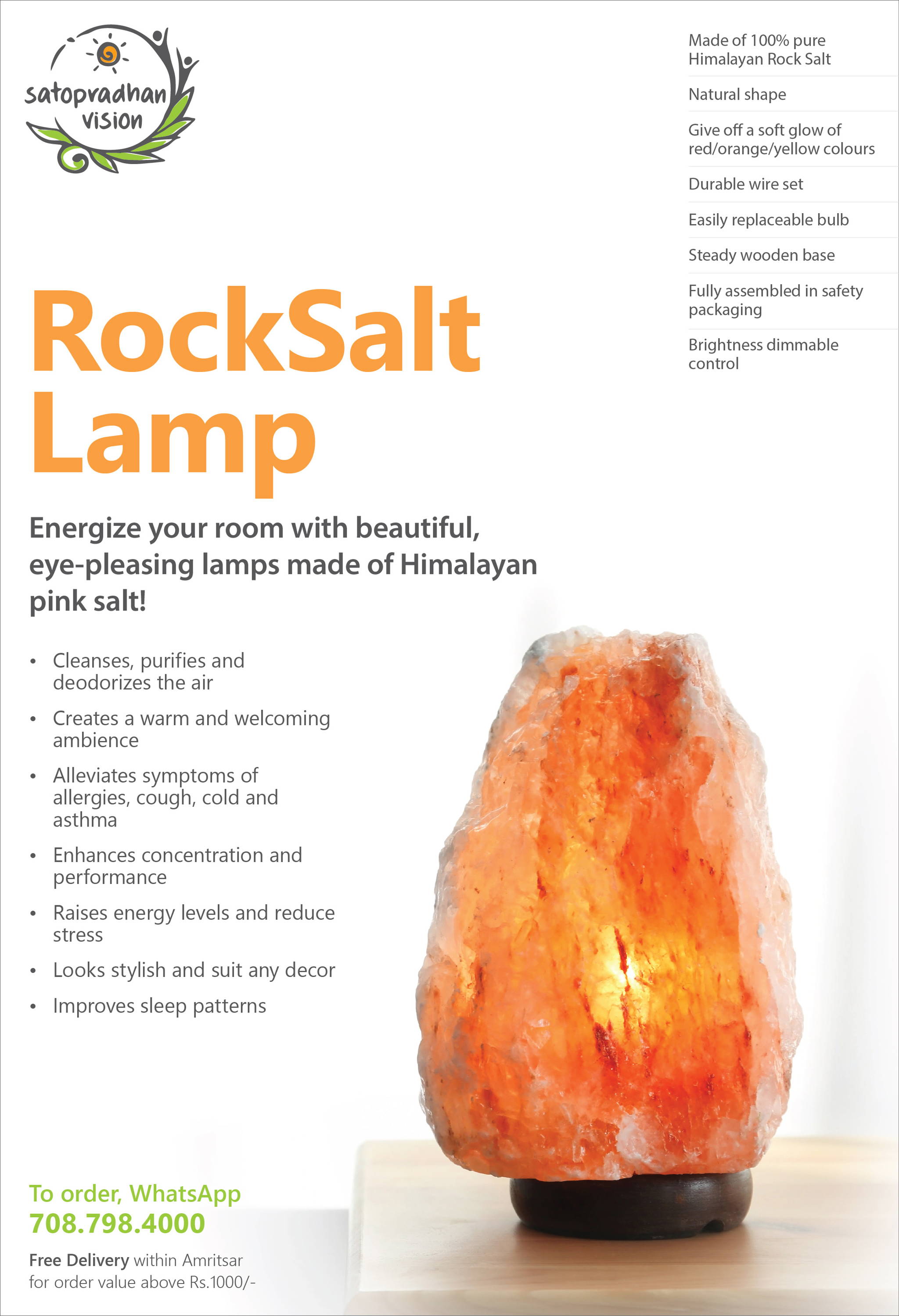 RockSalt Lamp Fact Sheet