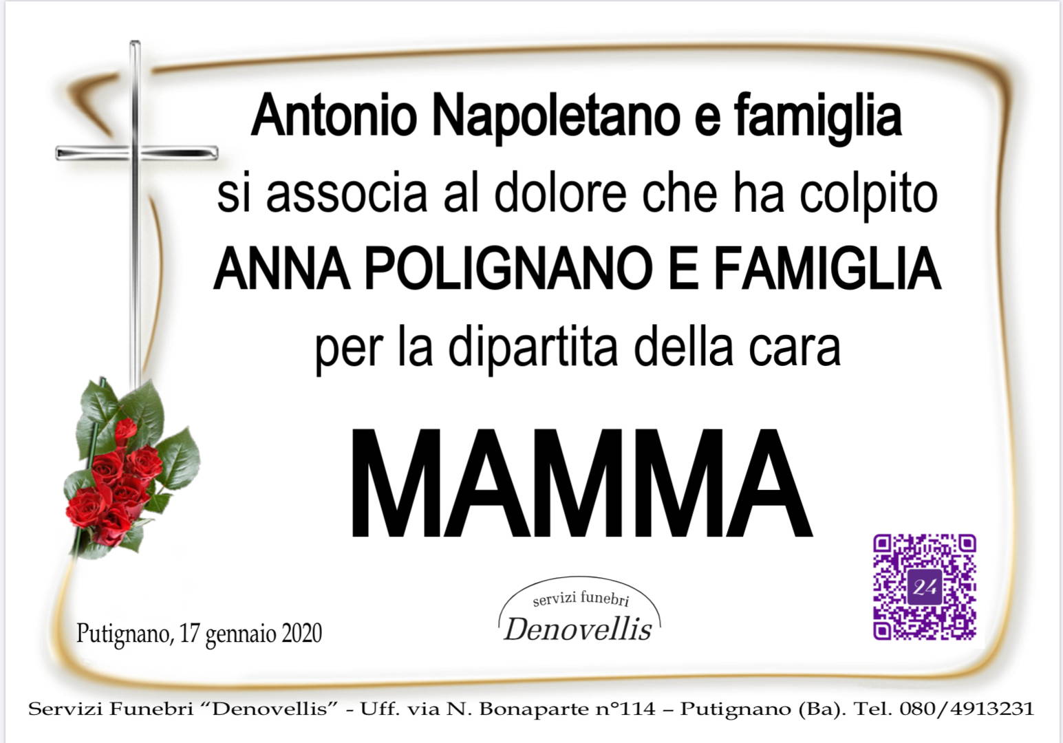 Antonio Napoletano e Famiglia
