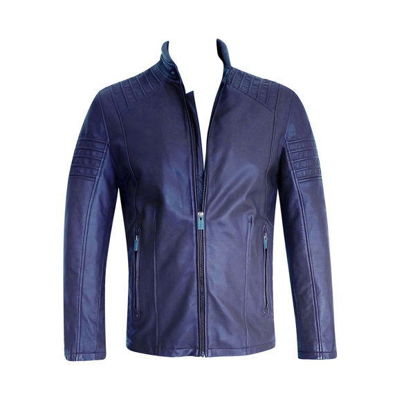 PORTLAND - Blue LEATHER - Image 3