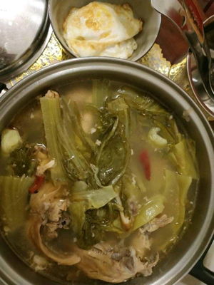Sour Mustard Greens Stew/ Choy Buai(酸辣菜尾) Recipe