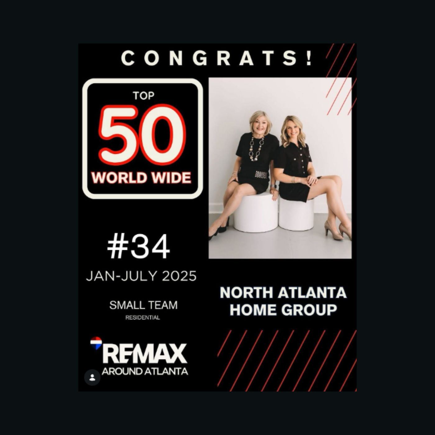 Pam Gebhardt Celebrates North Atlanta Home Group's Rankings