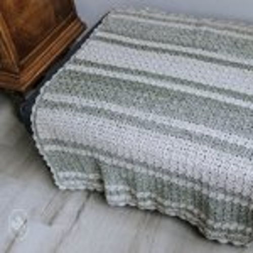 Cosy Stripes Blanket Crochet Pattern
