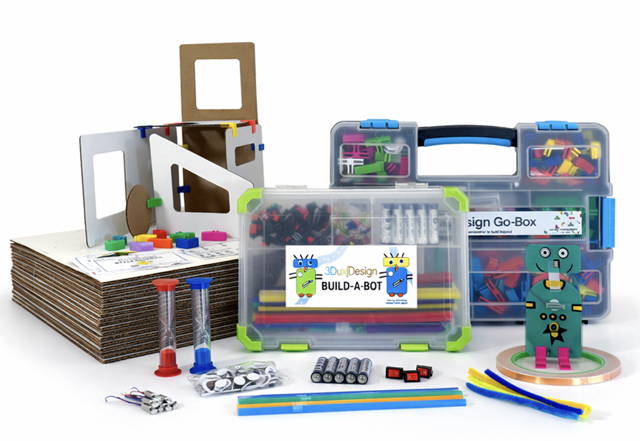 3DuxDesign build-a-bot STEM kit