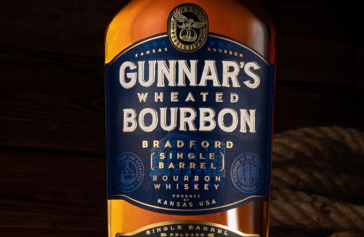 Gunnar’s Wheated Bourbon Redesign Leans Into A Bold Confidence