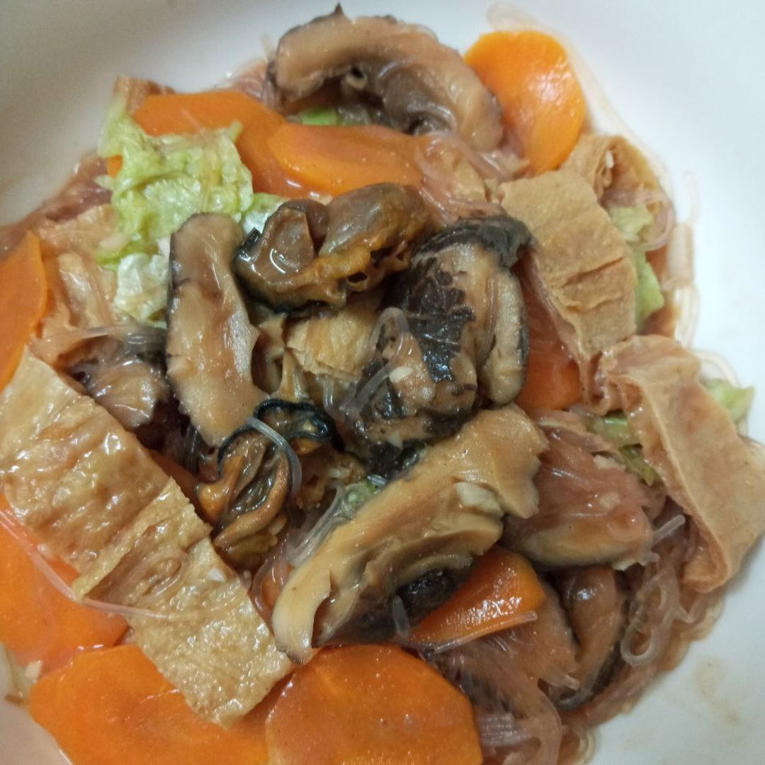 Vegetarian zhai. Good recipe. Thanks NC 🤗😁