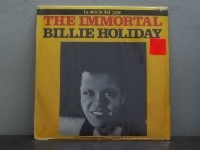The Immortal BILLIE HOLIDAY - la storia del jazz sm 3131 Still Sealed lp
