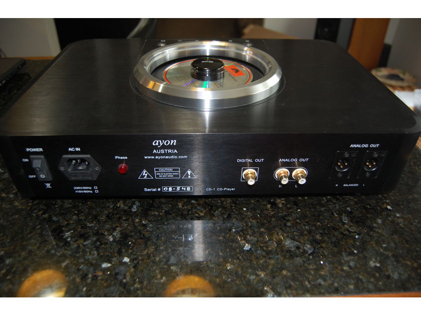 Ayon Audio CD-1 with super tubes