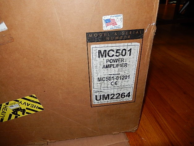 Mcintosh MC501 Power Amplifier