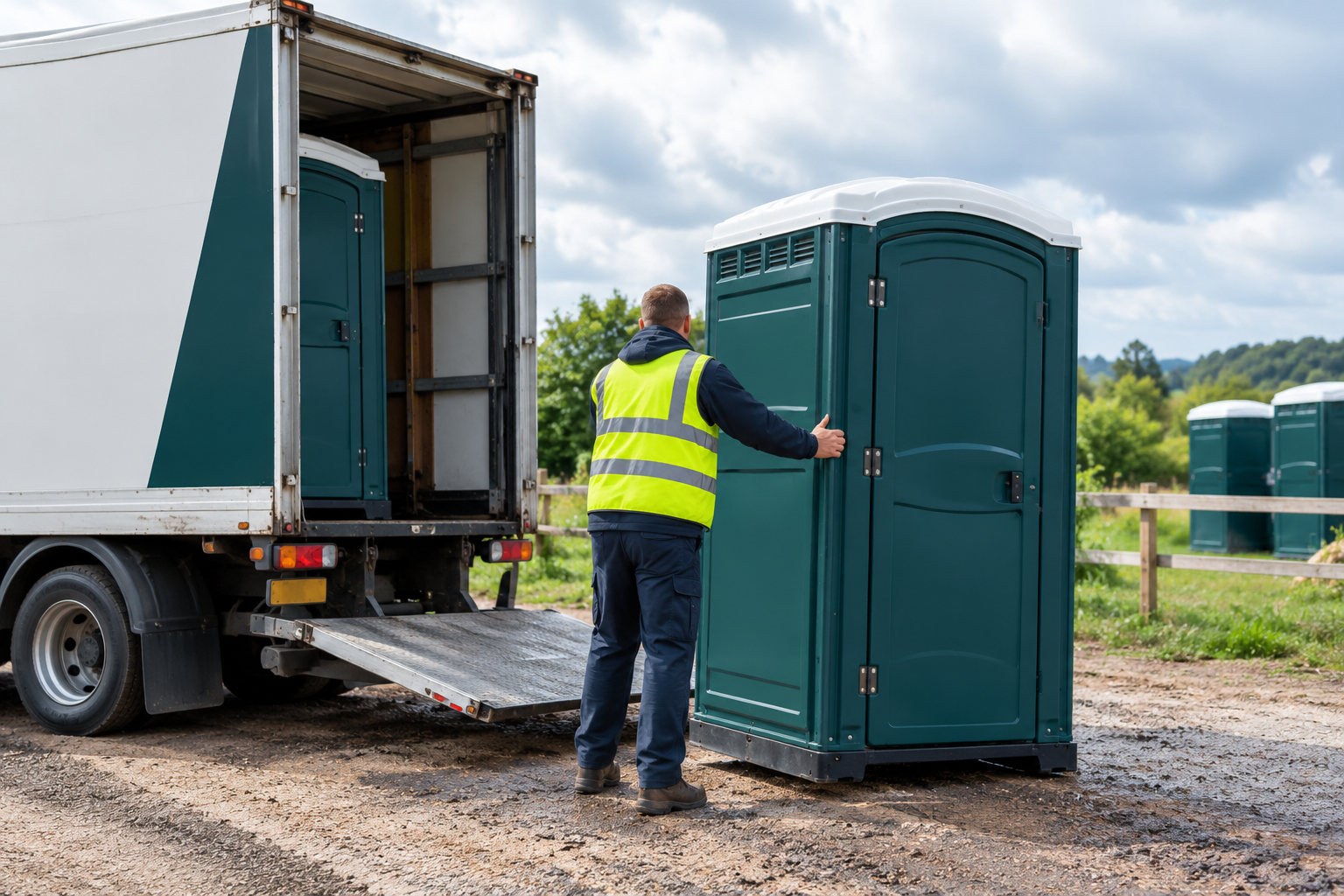 Portable Toilet Delivery: What to Expect on the Day