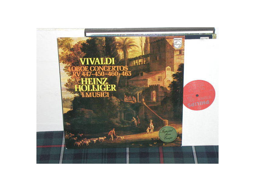 I Musici/Holliger - Vivaldi Oboe Ctos Philips Import LP 9500