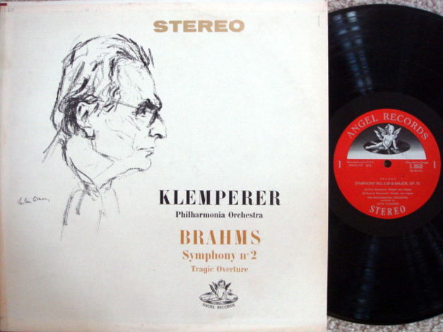 EMI Angel Semi-Circle / KLEMPERER, - Brahms Symphony No...