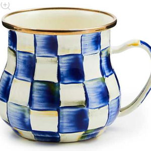 Mackenzie Childs Royal Check Mug