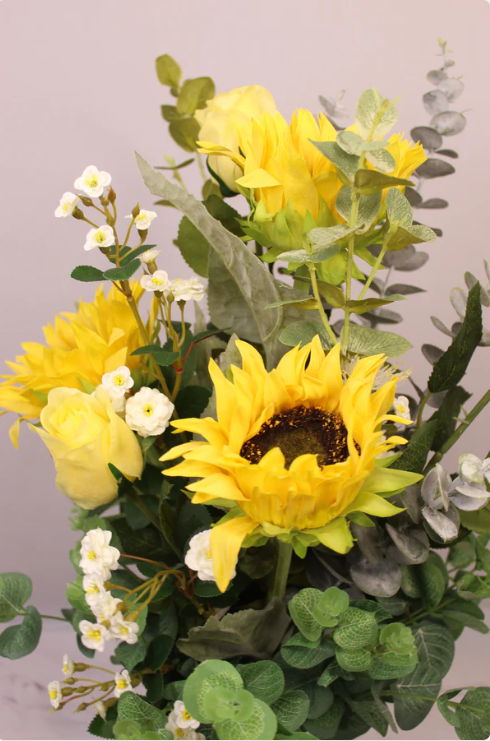 Real Touch Sunflower Bouquet '88' - Image 9