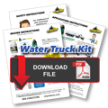 Water Truck Kit Application Instructions