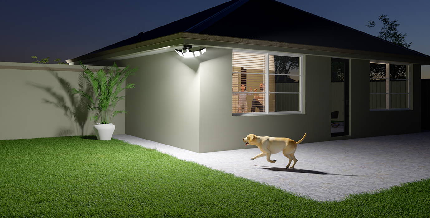 Onforu LED Solar Motion Lights Outdoor