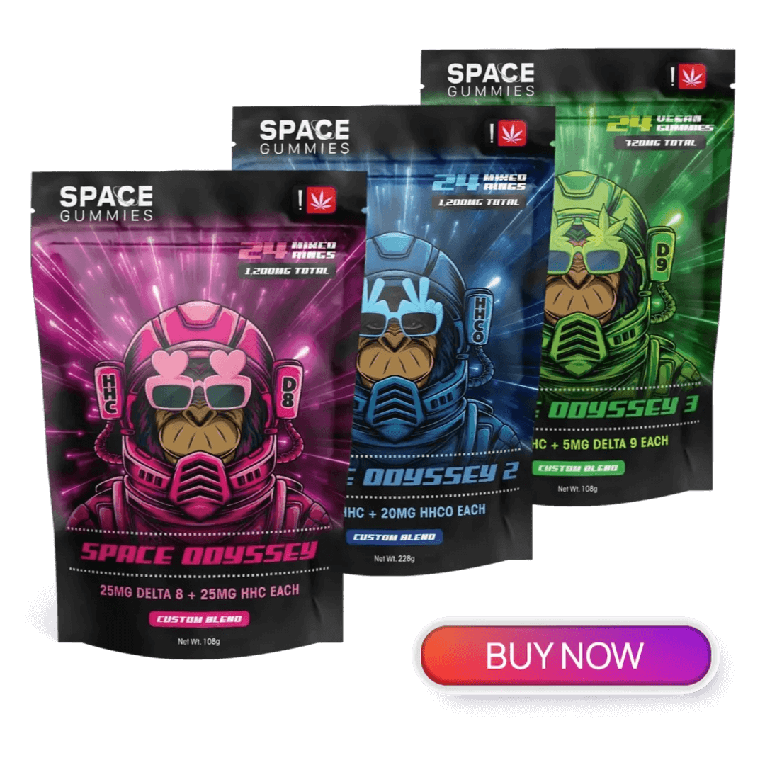 space gummies all have combinations of HHC, Delta 8, Delta 9, CBD, and CBG 