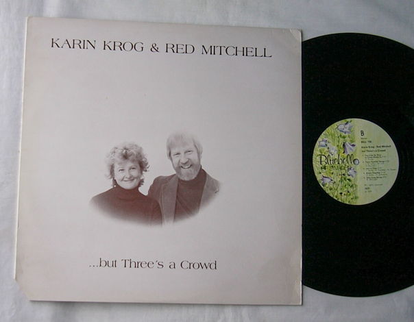 KARIN KROG & RED MITCHELL LP - -BUT THERE'S A CROWD-- P...
