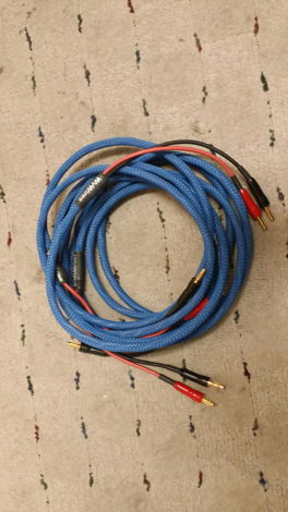 WyWires, LLC Blue Speaker Cable  8 Feet Banana