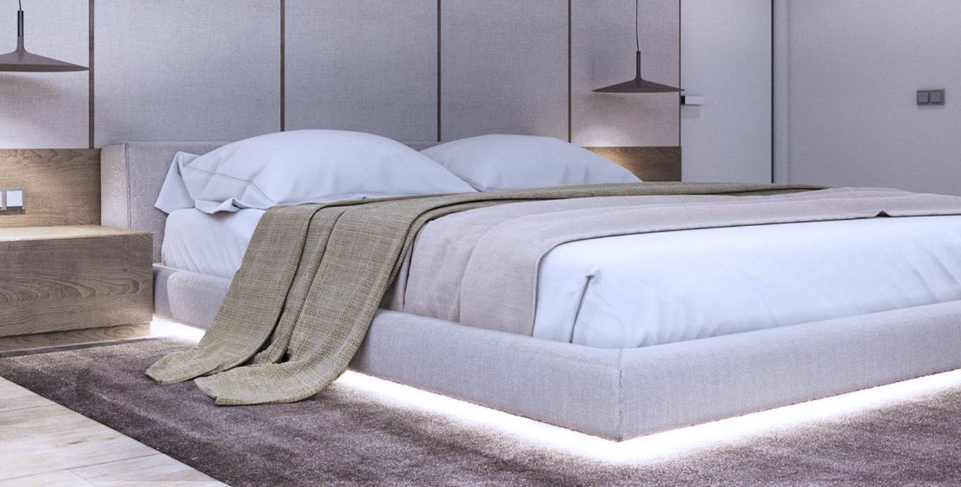 Daylight White LED Strip Light for bedroom