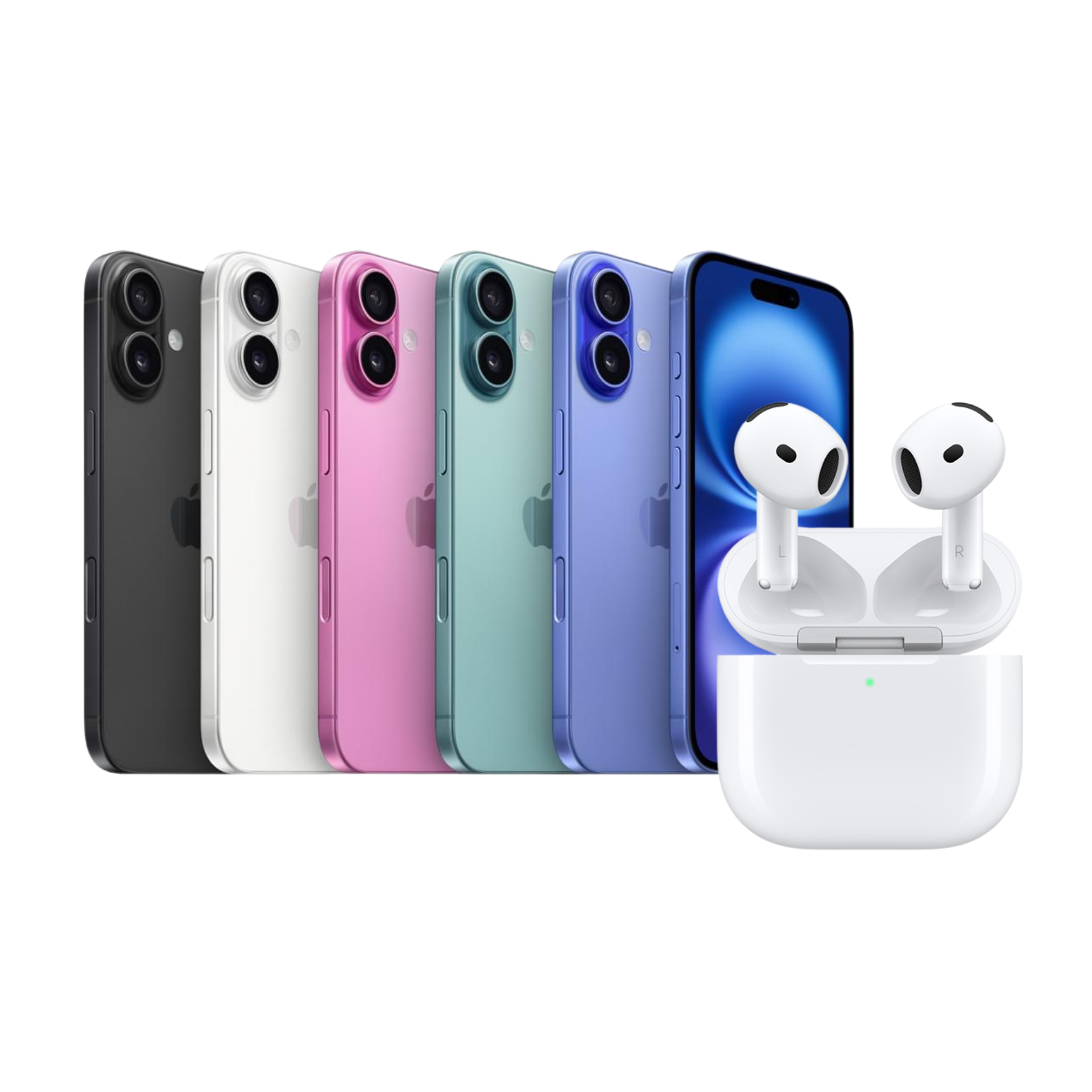 iPhone 16 128G + AirPods 第4代 無卡分期