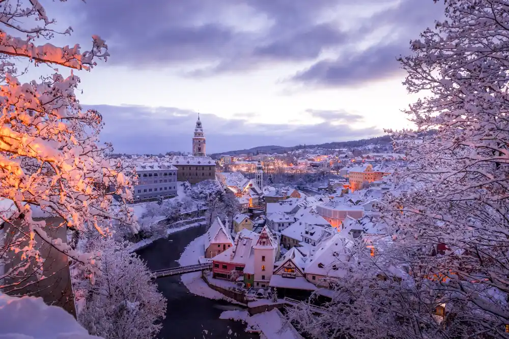 Cesky Krumlov at Christmas