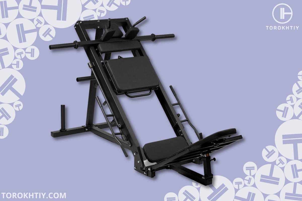 Titan Fitness Leg Press Hack Squat Machine