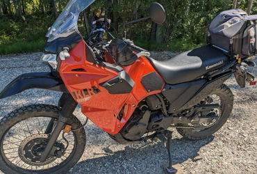 2022 KAWASAKI KLR650 motorcycle for rent near North Pole, AK