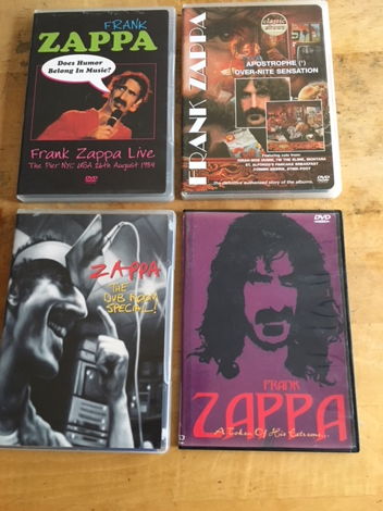 zappa - 4 dvds