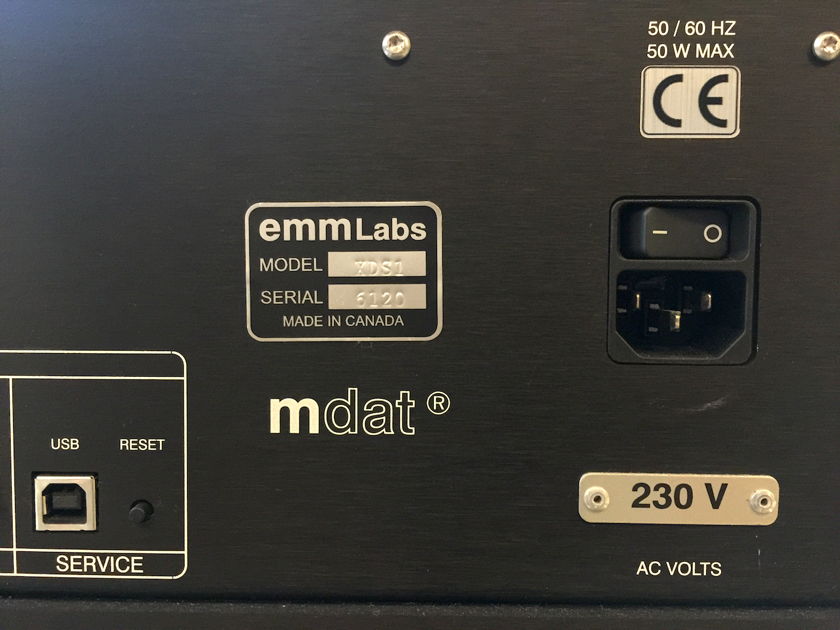 EMM Labs XDS1 SACD Player PRICED TO SELL!