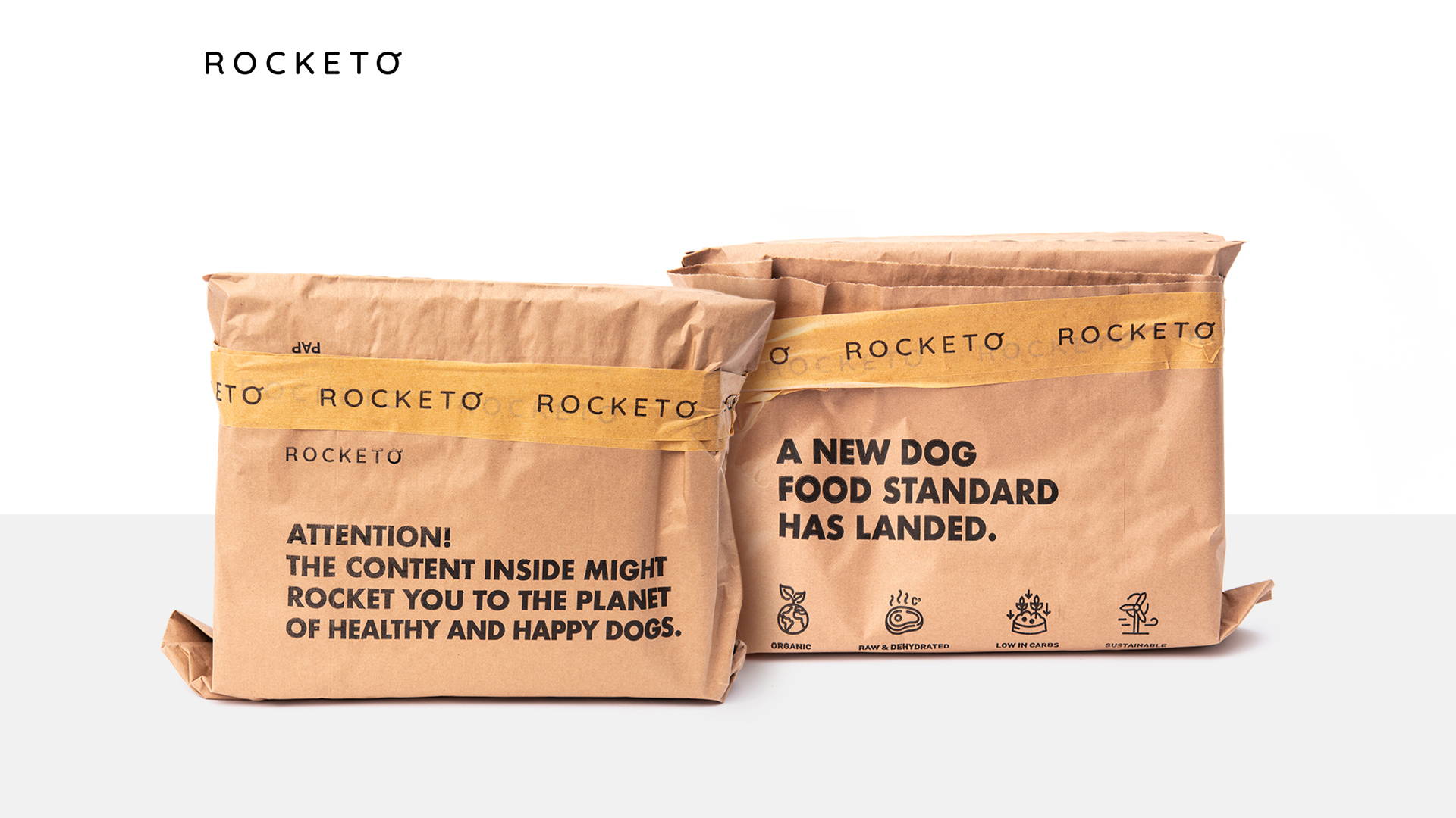 Featured image for Rocketo: Packaging for a New Standard of Dog Food