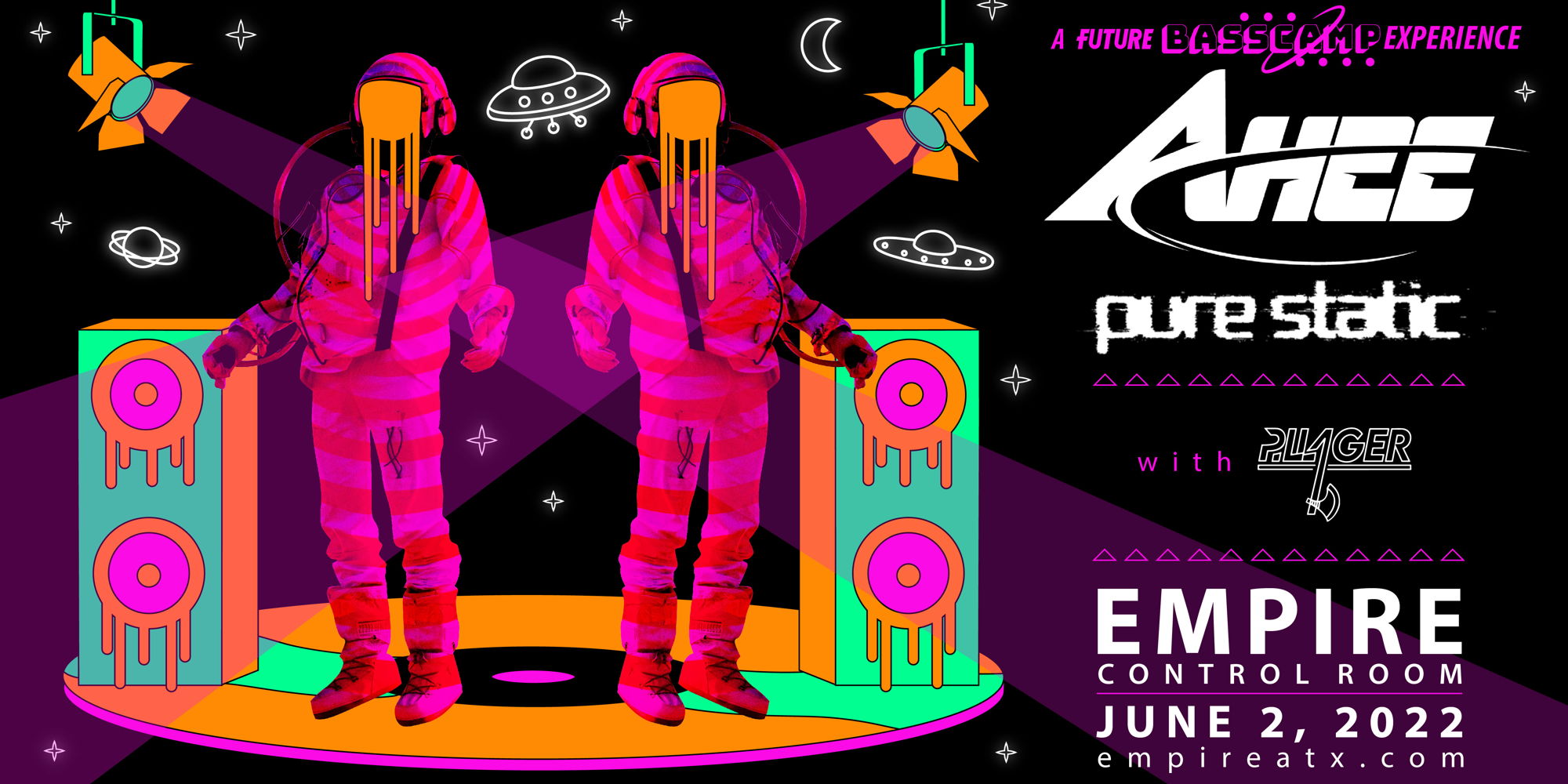 Future BassCamp Presents: Ahee w/ Pure Static and Pillager at Empire Control Room - 6/2  promotional image