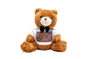 Customizable Teddy Bear, Personalized Plush Toy, Keepsake Gift design with care