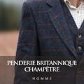 Collection penderie britannique champêtre homme
