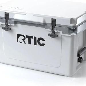 RTIC Ultra-Light 32 Quart Hard Cooler Insulated Portable Ice Chest Box for Drink, Beverage, Beach, Camping, Picnic, Fishing, Boat, Barbecue, 30% Lighter Than Rotomolded Coolers