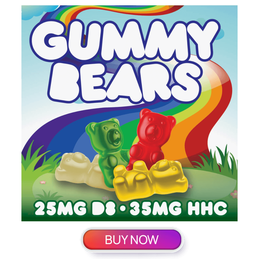gummy bears with 25mg of delta 8 and 35mg of HHC