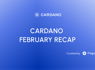 Cardano Monthly report - February 2023