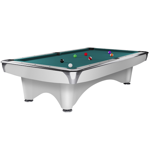 Dynamic Triumph American Slate Bed Pool Table White