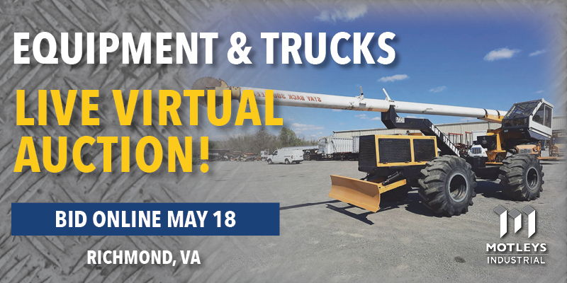 Construction Equipment and Trucks Auction promotional image