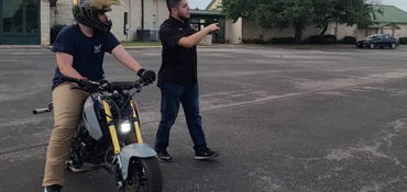 Private Motorcycle Riding Lesson (Bike Provided) near Round Rock, TX