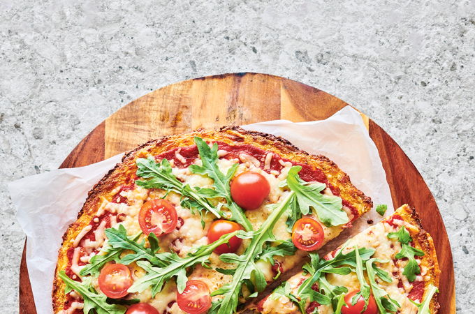 Cauliflower Crust Pizza
